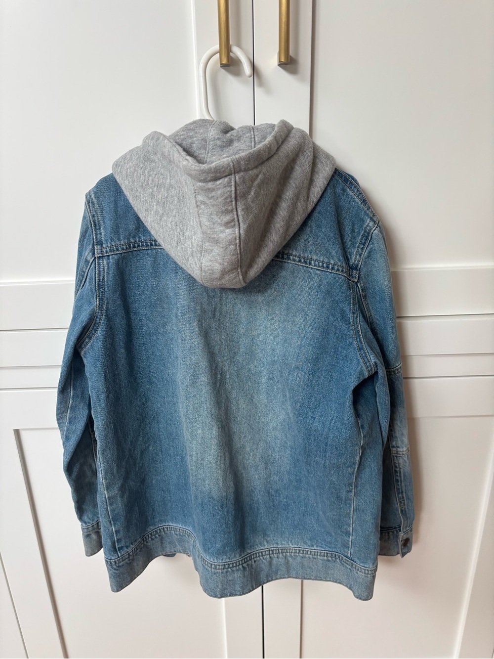 Appaman Denim Jacket with Gray Hooded Liner